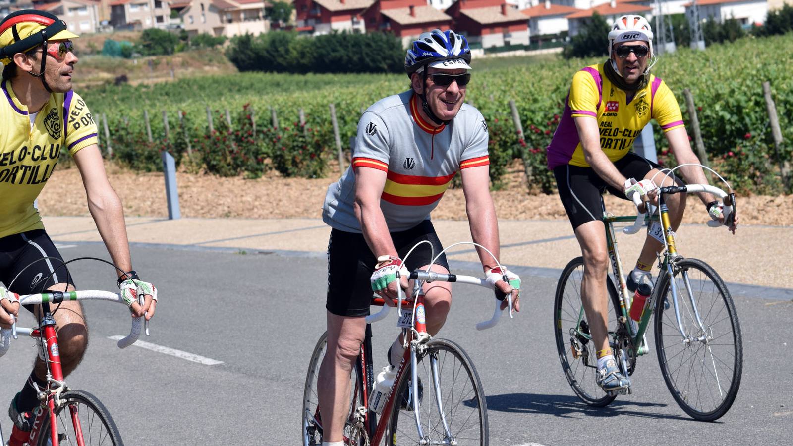 Salida de la Eroica en Cenicero