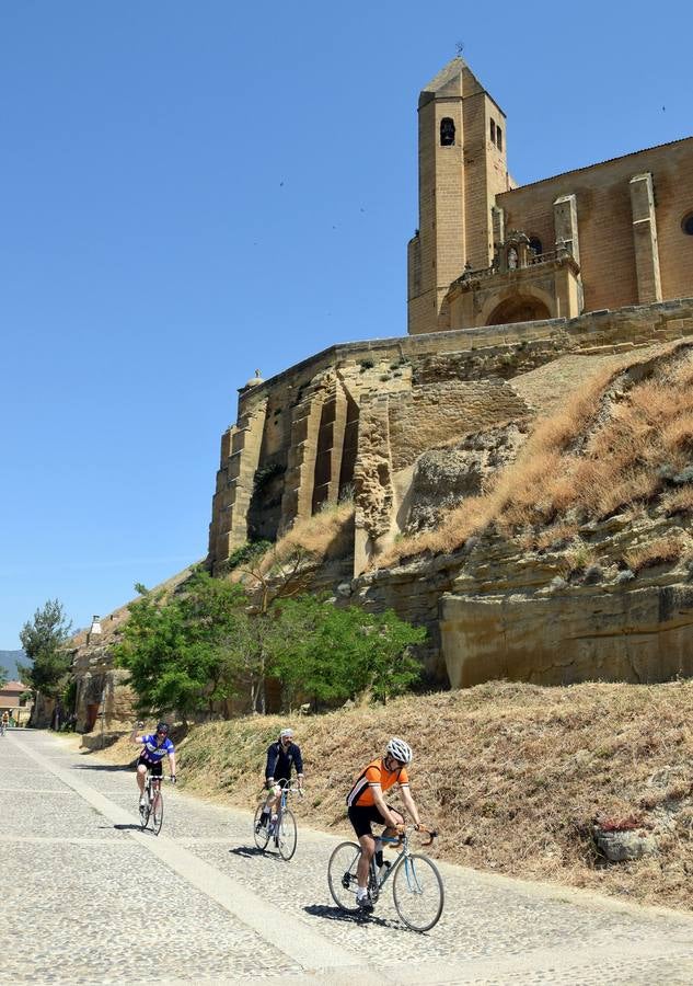 Salida de la Eroica en Cenicero