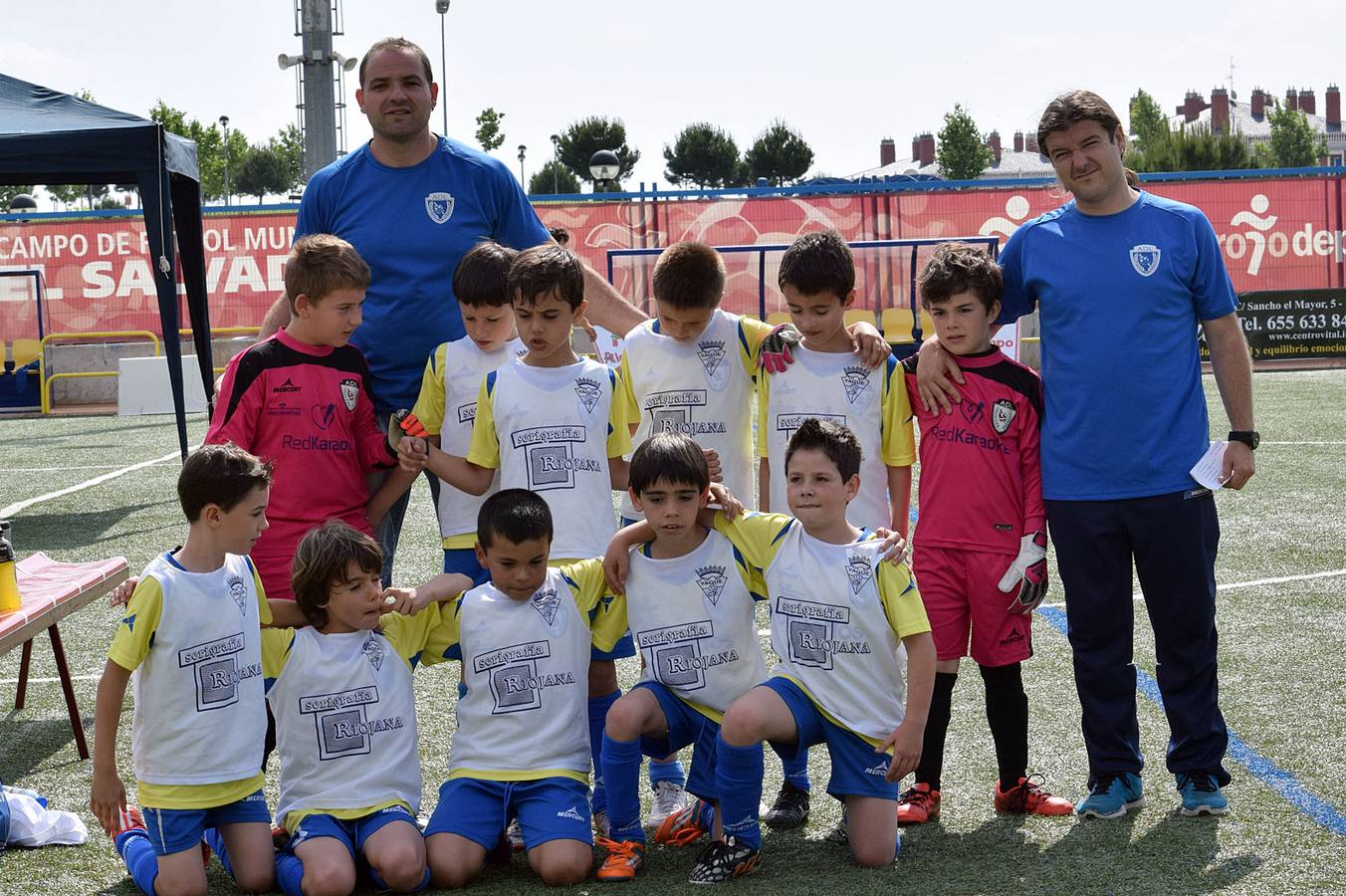 Primera jornada en El Salvador del Torneo de fútbol 8 del Yagüe