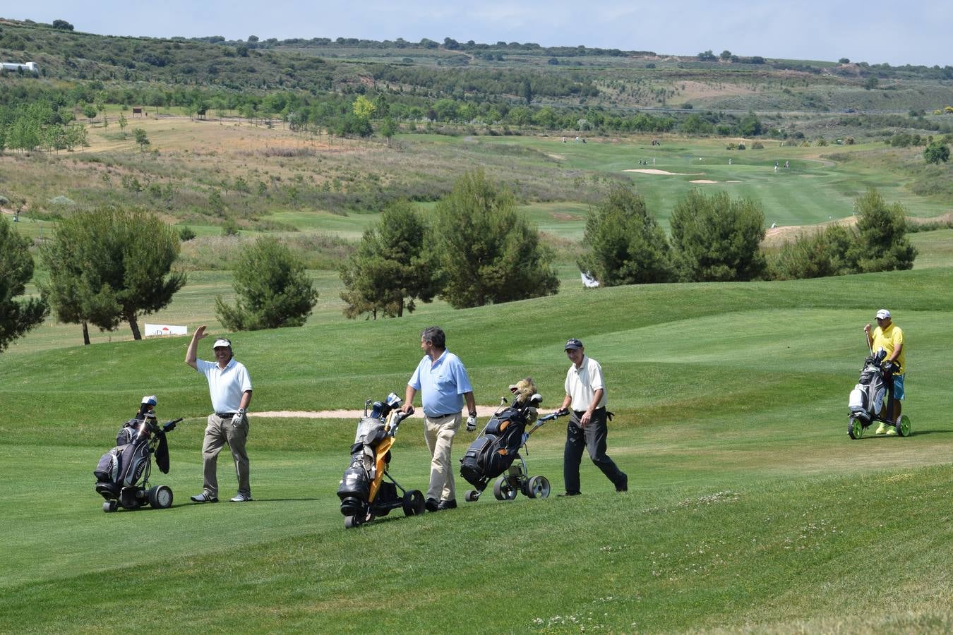 Torneo de Patrocinadores de la Liga Golf y Vino: Las jugadas (II)