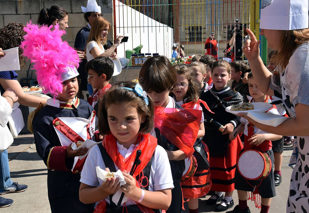 Los alumnos de Jesuitas recrean las Fiestas de San Bernabé