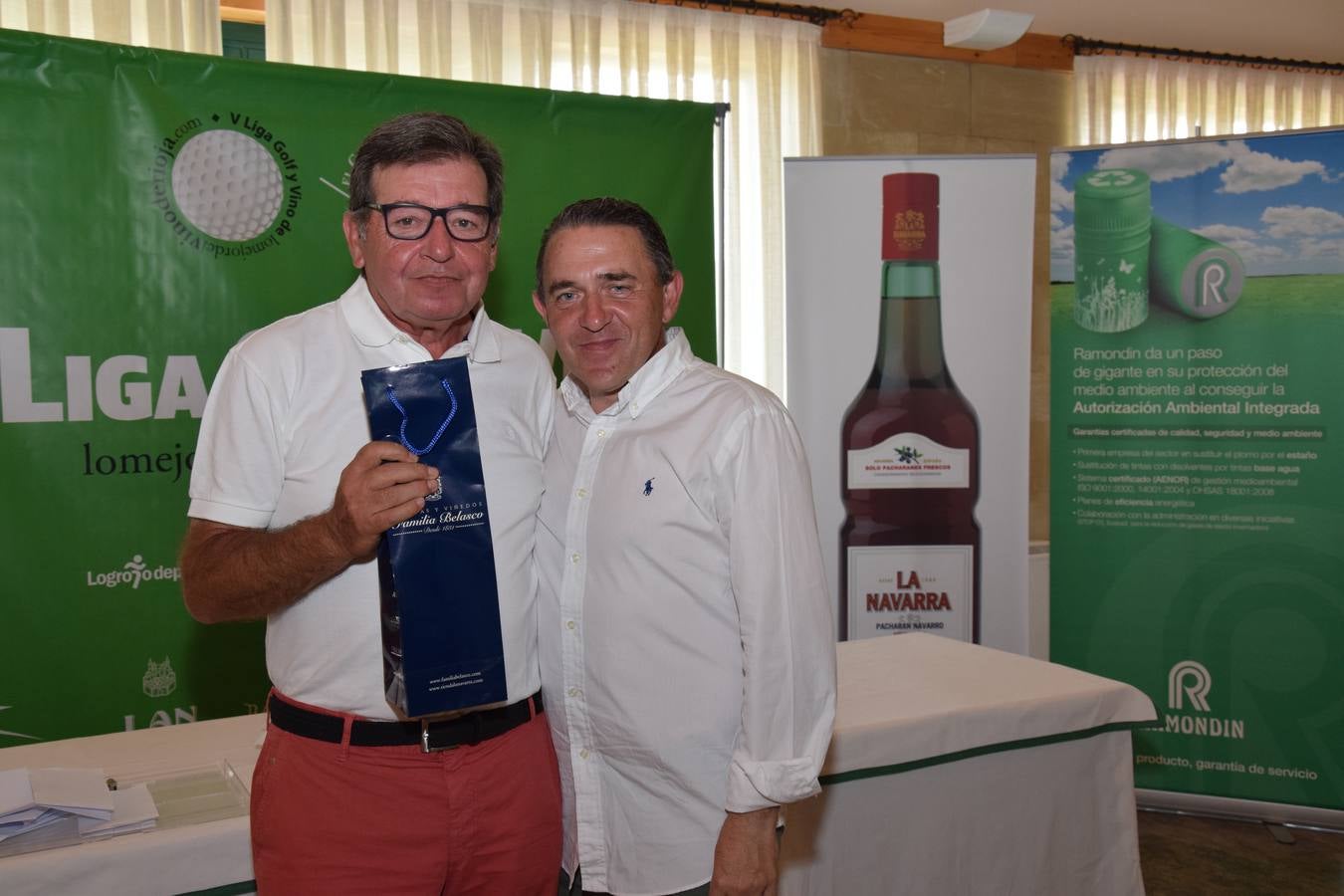 Torneo de Patrocinadores de la Liga Golf y Vino: Los premios (II)