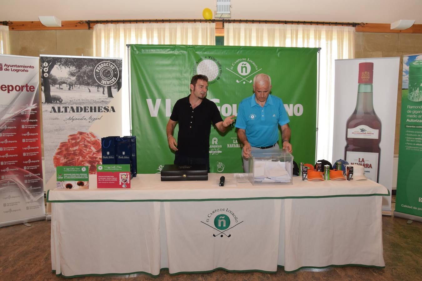 Torneo de Patrocinadores de la Liga Golf y Vino: Los premios (II)