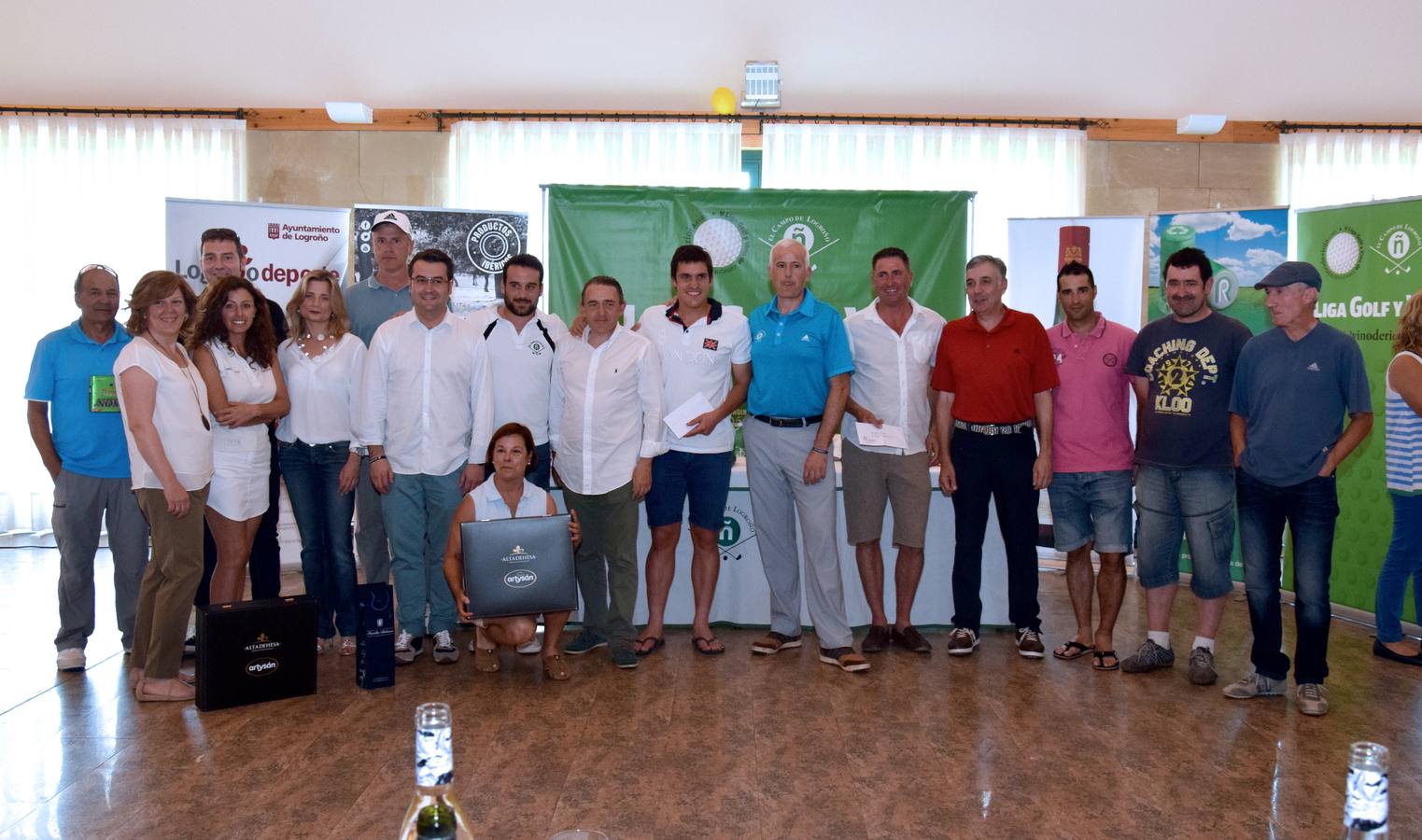 Torneo de Patrocinadores de la Liga Golf y Vino: Los premios (I)