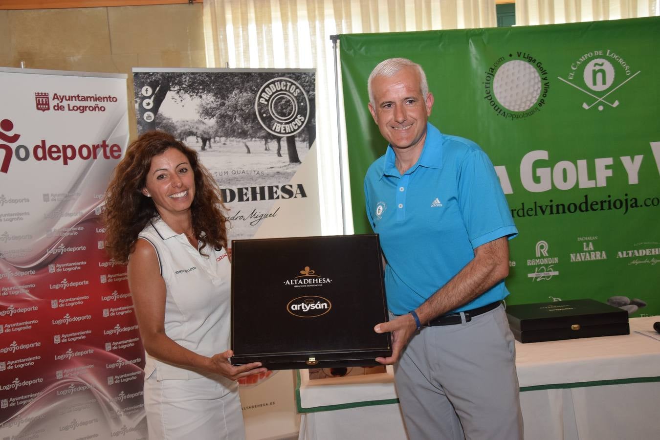 Torneo de Patrocinadores de la Liga Golf y Vino: Los premios (I)