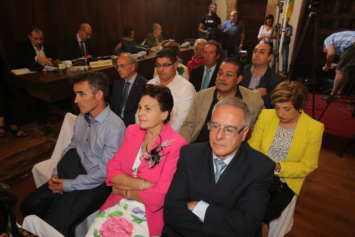 Los asistentes a la entrega de las Medallas de La Rioja