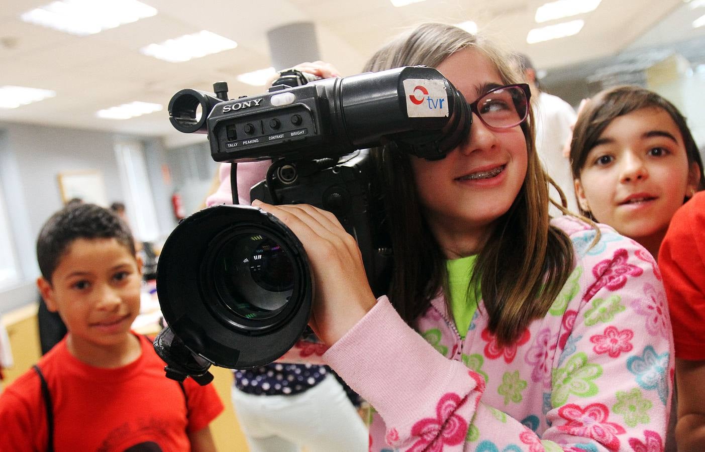 Los alumnos de 6 º C del Colegio Las Gaunas de Logroño visitan la multimedia de Diario LA RIOJA