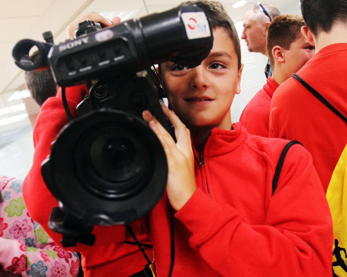 Los alumnos de 6 º C del Colegio Las Gaunas de Logroño visitan la multimedia de Diario LA RIOJA