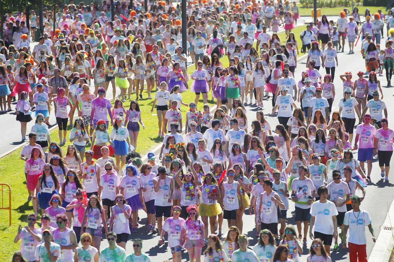 Los colores de la Holi run (I)