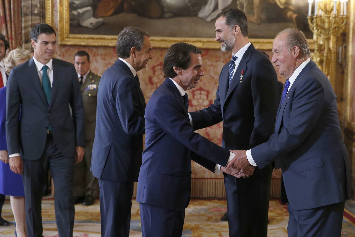 El Palacio Real acoge la celebración del treinta aniversario de la firma del Tratado de Adhesión de España a las Comunidades Europeas