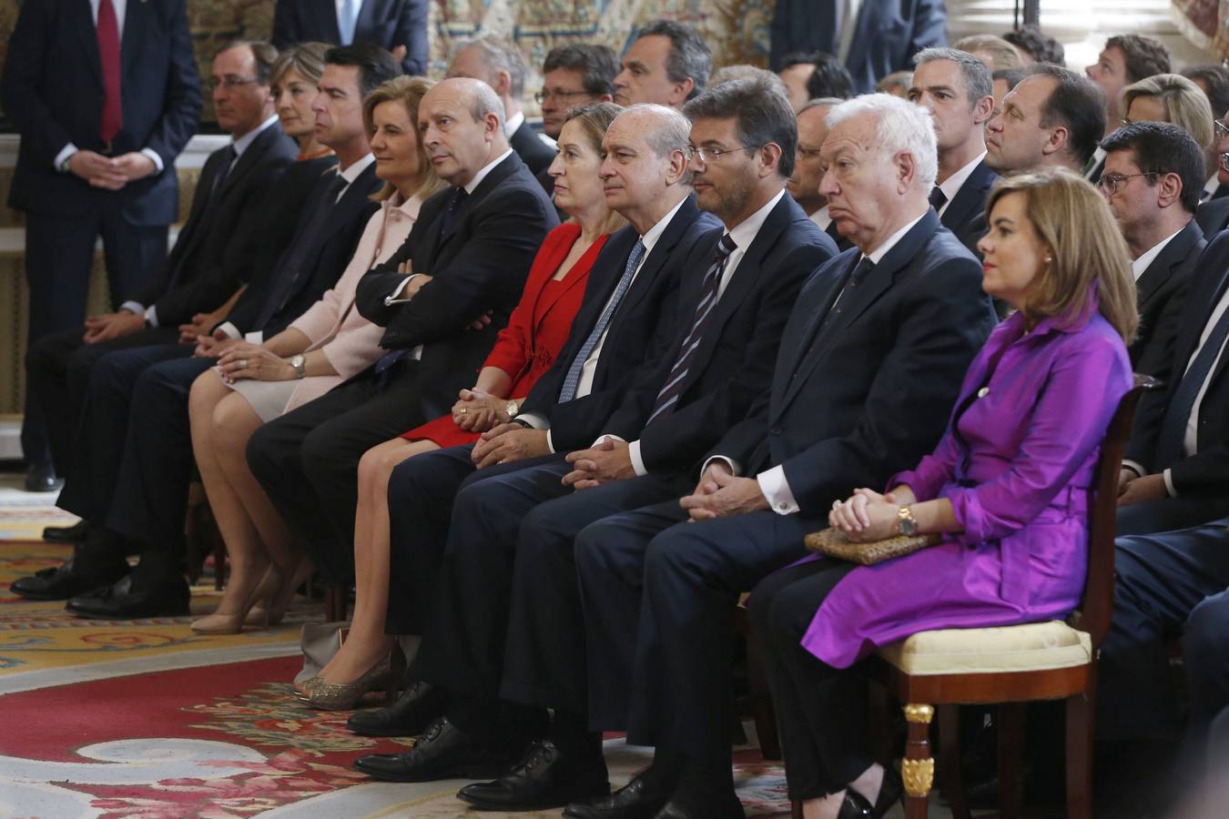 El Palacio Real acoge la celebración del treinta aniversario de la firma del Tratado de Adhesión de España a las Comunidades Europeas