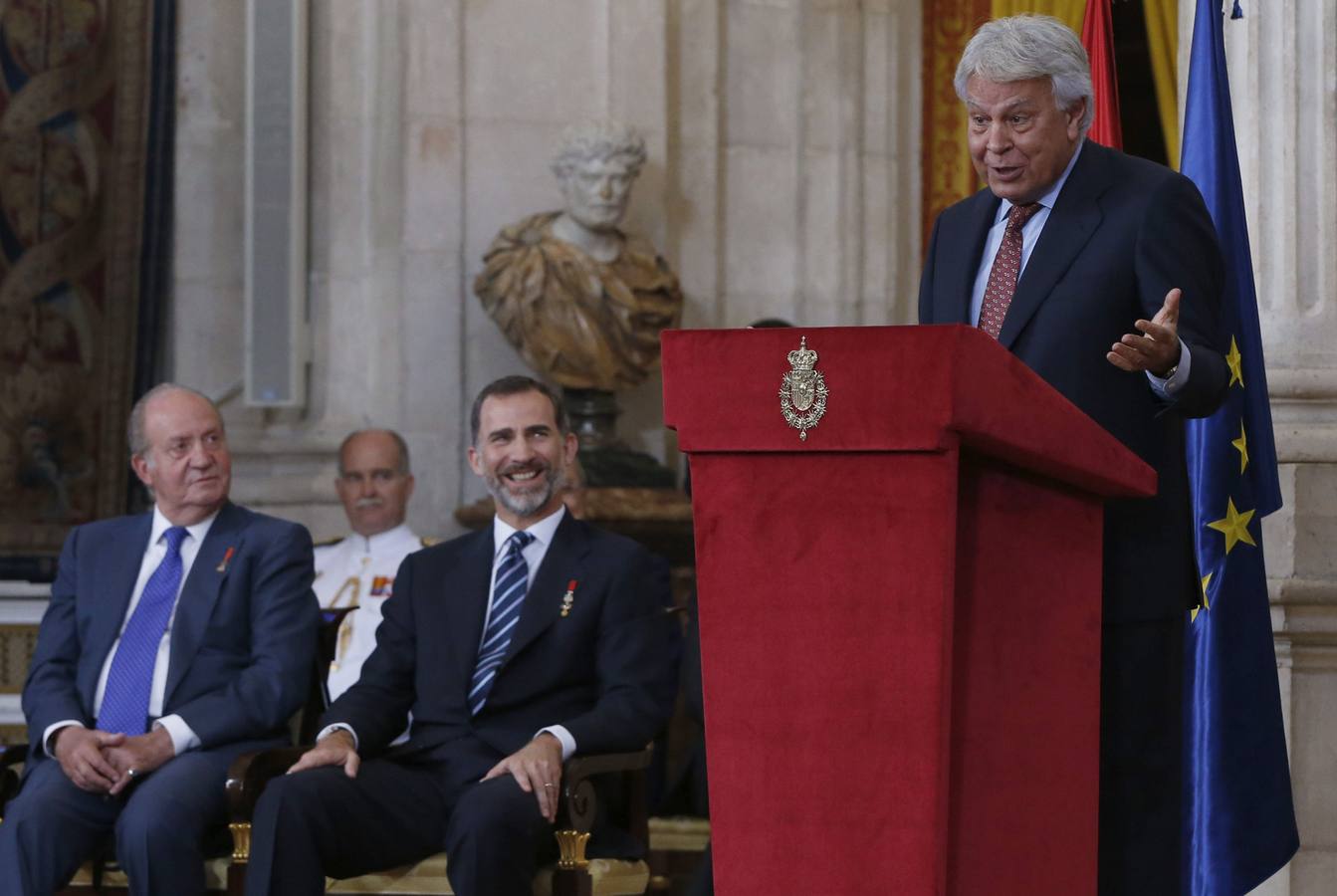 El Palacio Real acoge la celebración del treinta aniversario de la firma del Tratado de Adhesión de España a las Comunidades Europeas