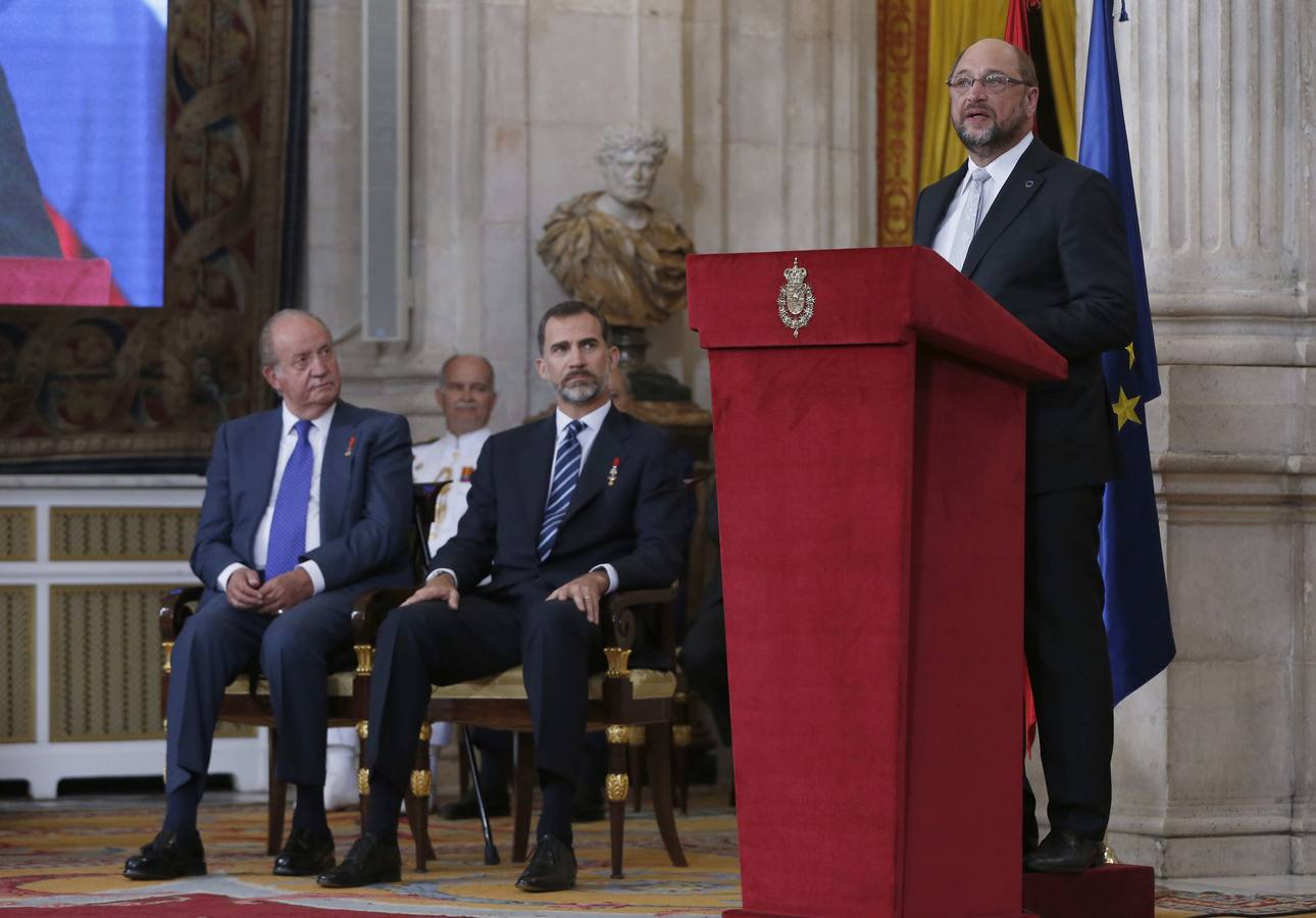 El Palacio Real acoge la celebración del treinta aniversario de la firma del Tratado de Adhesión de España a las Comunidades Europeas