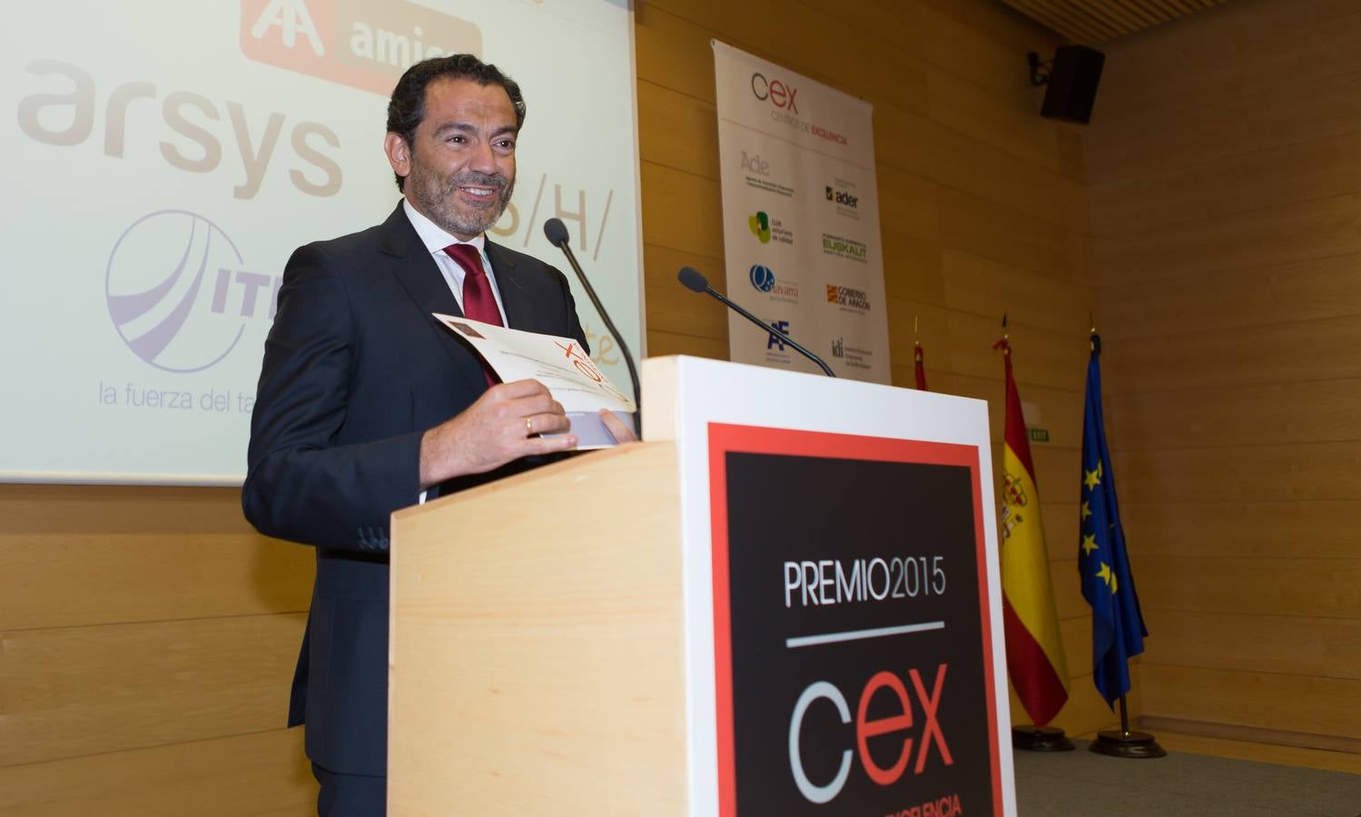 Entrega de premios nacionales CEX en el Riojaforum