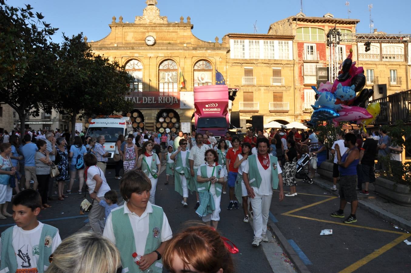 Recta final de las fiestas de Haro