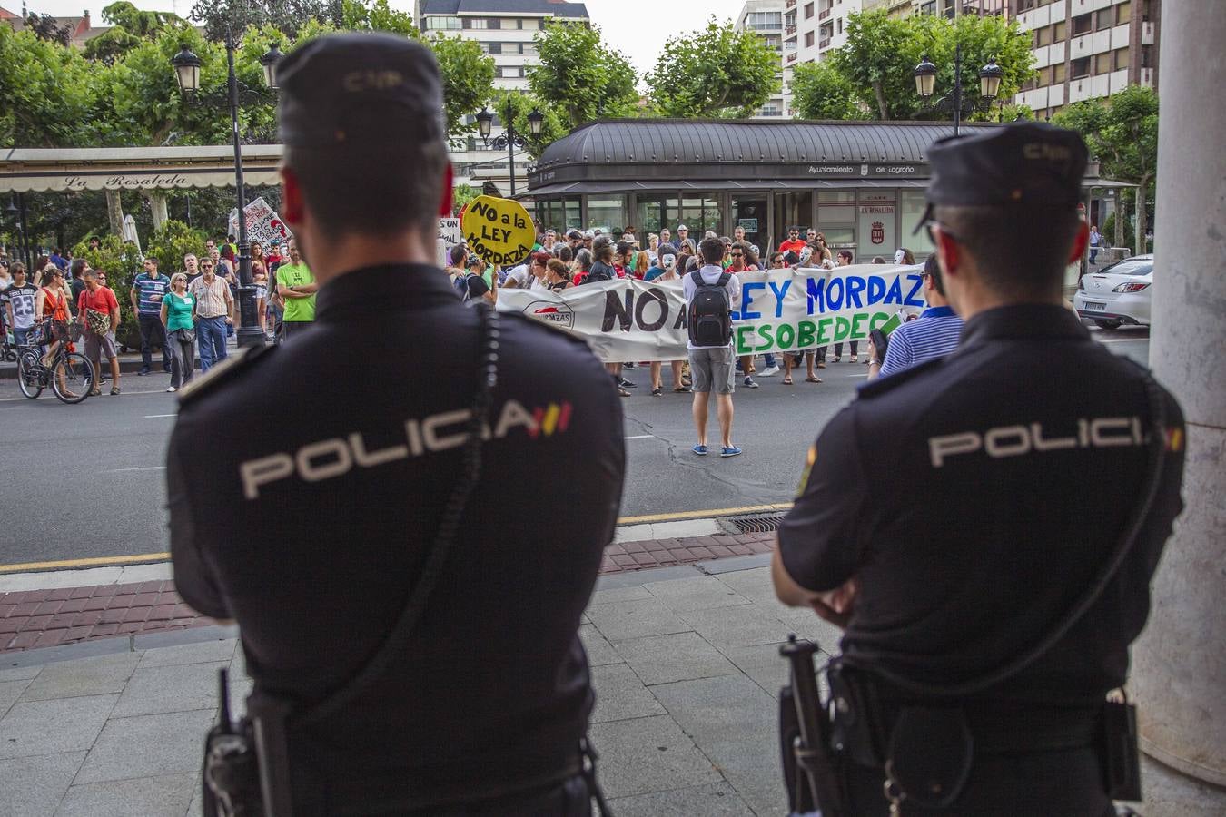 No a la &#039;Ley Mordaza&#039; en Logroño