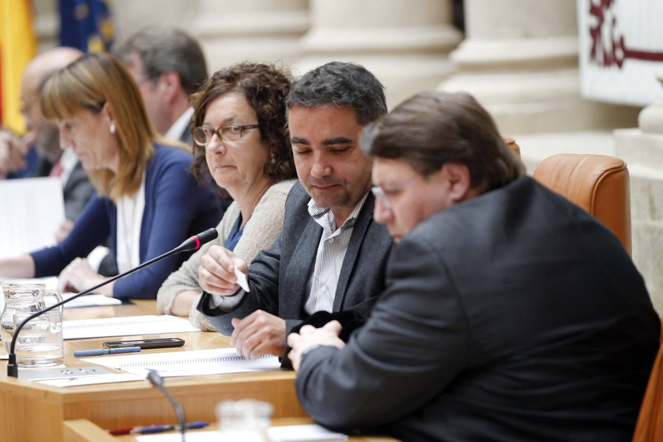 Ceniceros pierde la primera votación en el Parlamento riojano