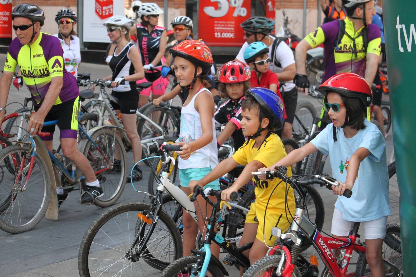 Día de la bicicleta en Alfaro