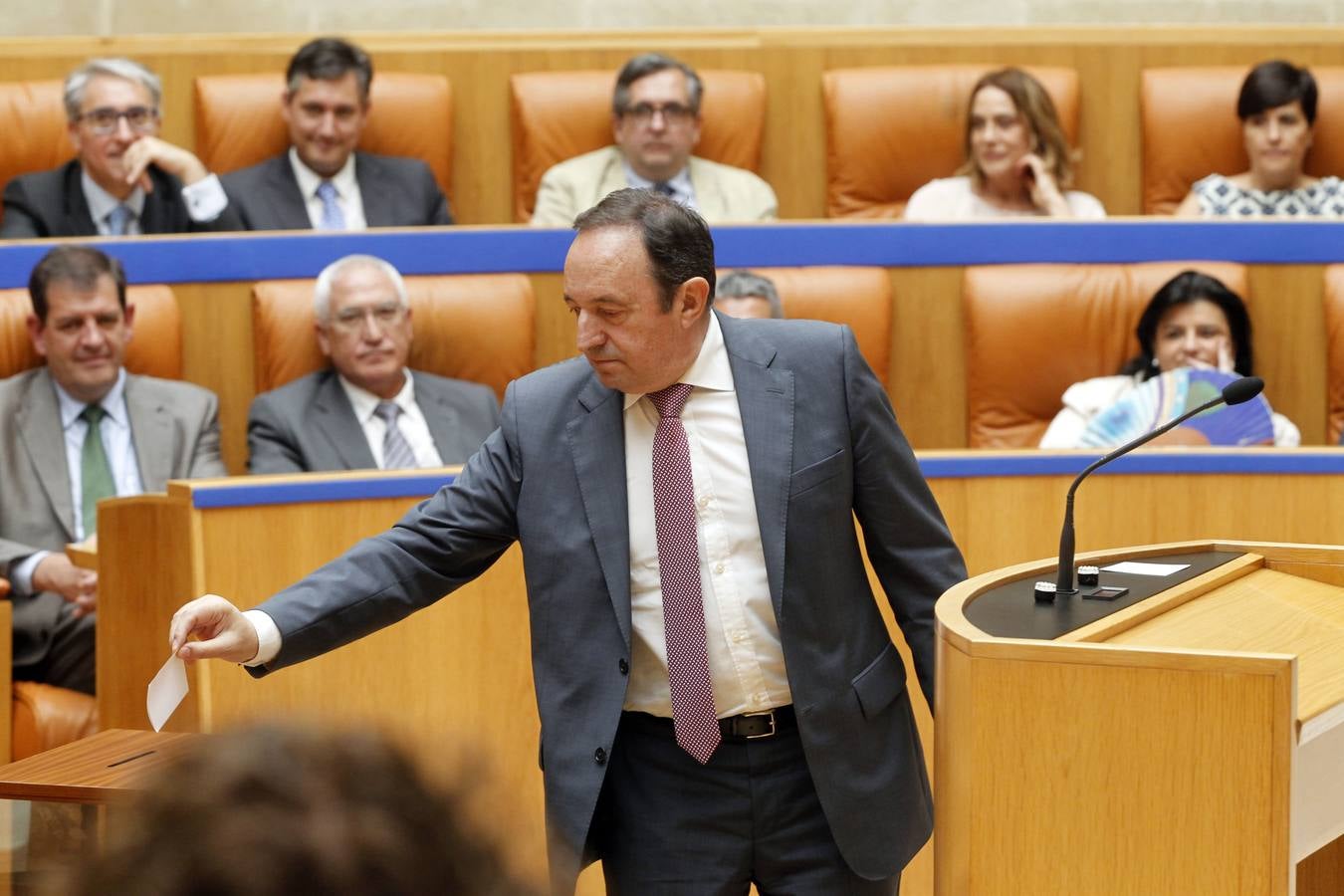 Pedro Sanz es elegido senador