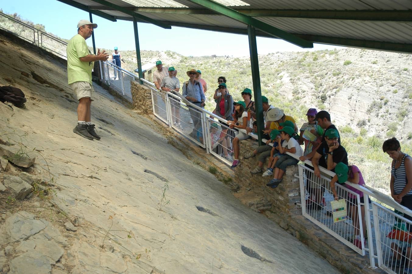 Jornada paleontológica en Cornago