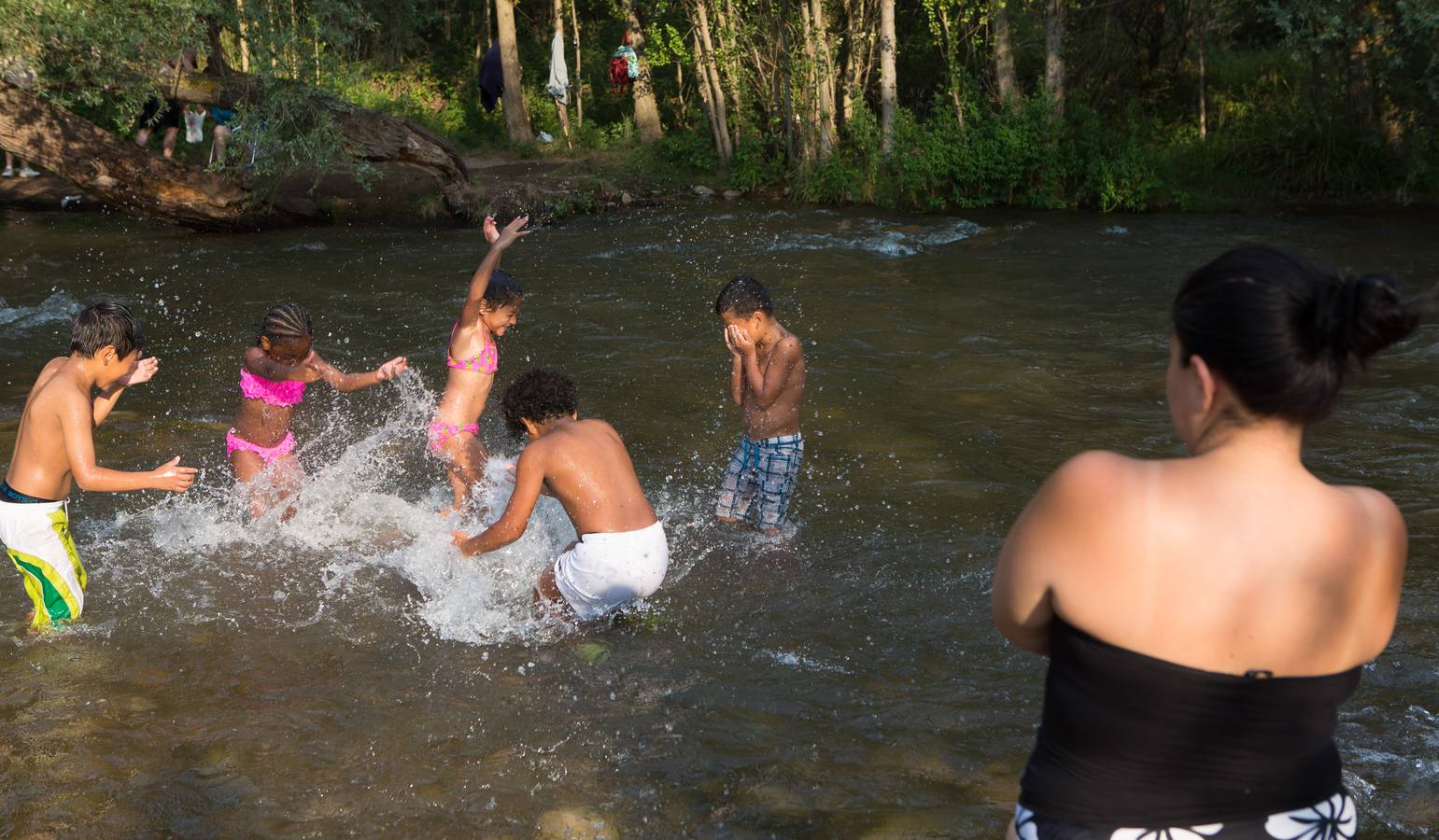 Logroño se derrite con el calor