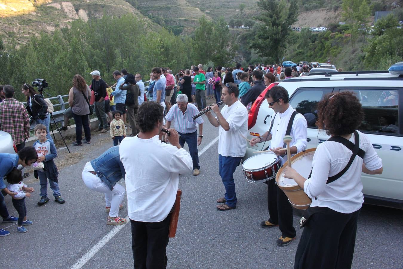 Fiesta del humo en Peroblasco