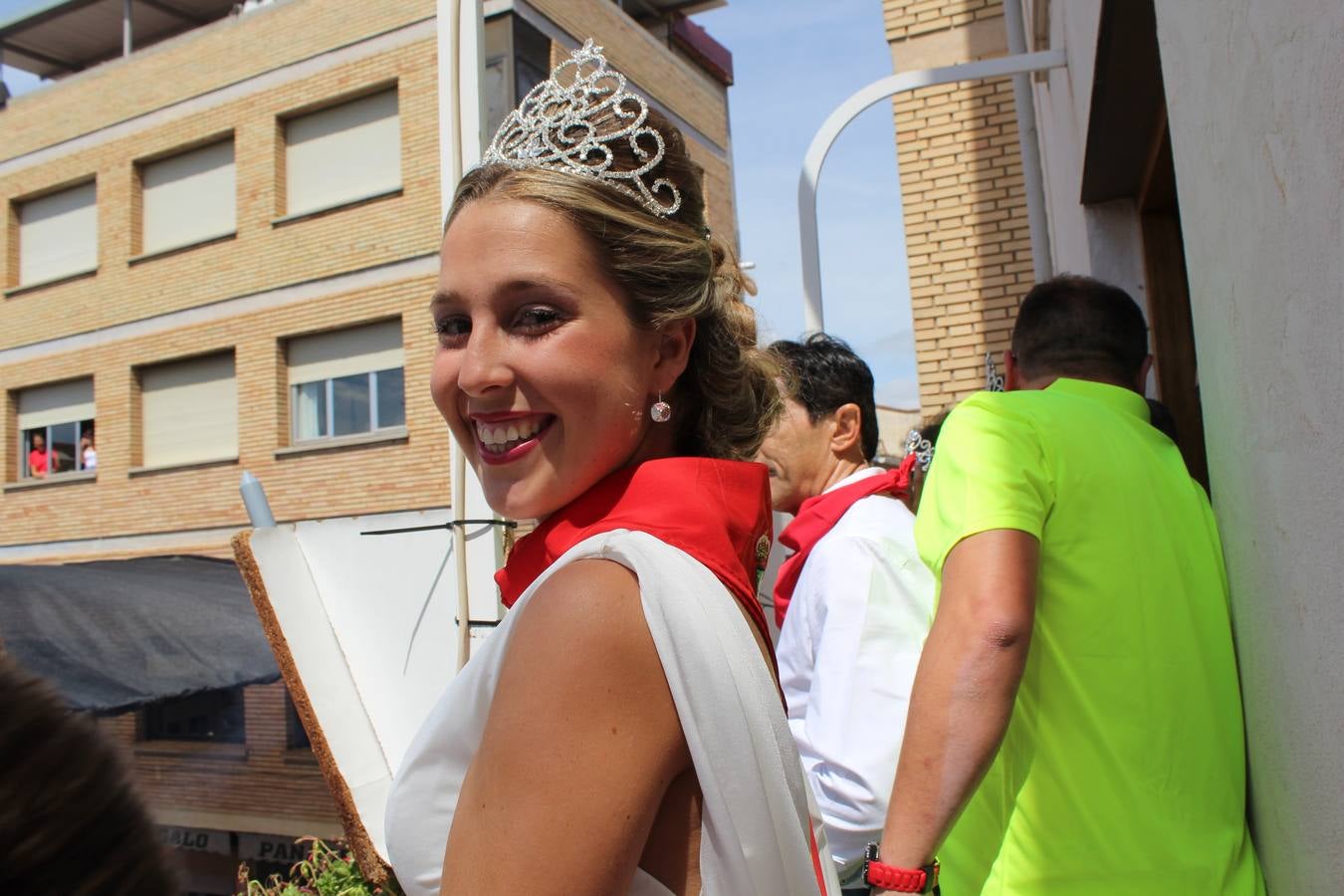 Chupinazo festivo en Rincón de Soto