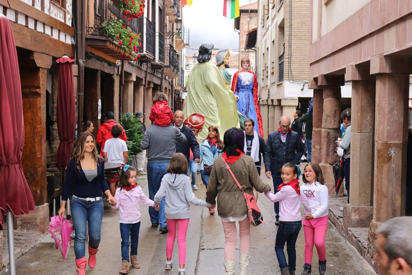 Primer día de fiestas de San Lorenzo en Ezcaray