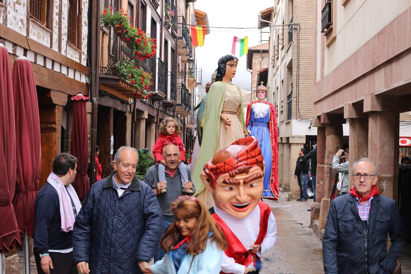 Primer día de fiestas de San Lorenzo en Ezcaray