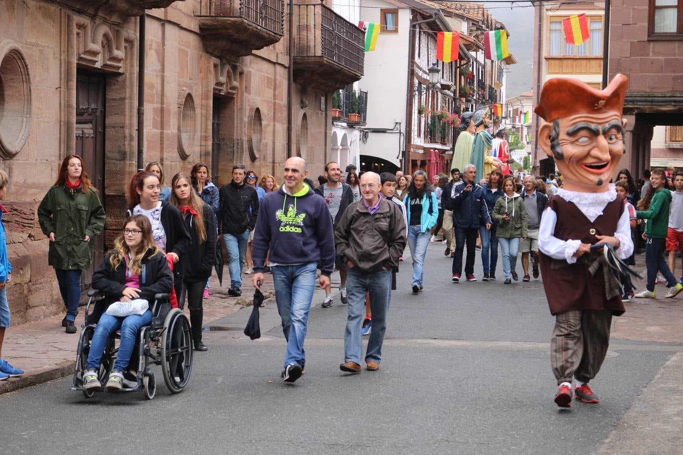 Primer día de fiestas de San Lorenzo en Ezcaray