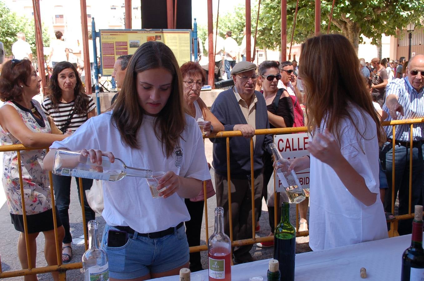 Proclamación de los Soperos y fiesta del Vino chorizo y pan en Badarán