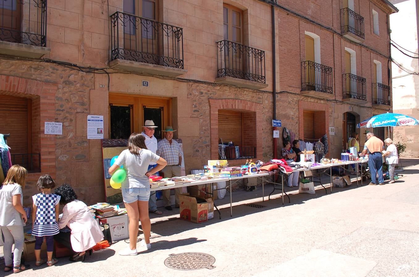 Proclamación de los Soperos y fiesta del Vino chorizo y pan en Badarán