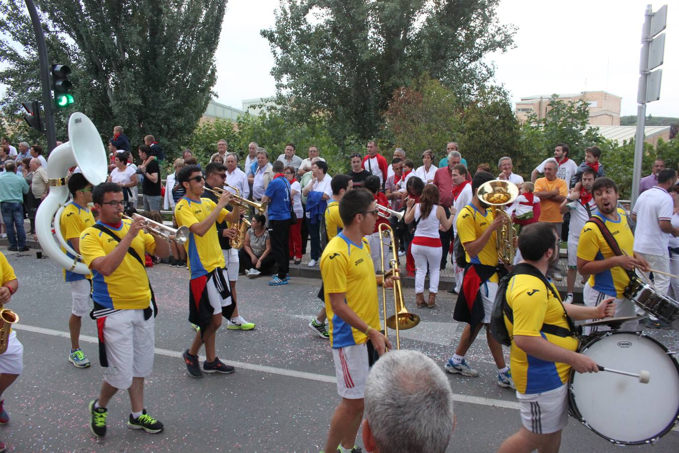 Las carrozas brillaron en Alfaro