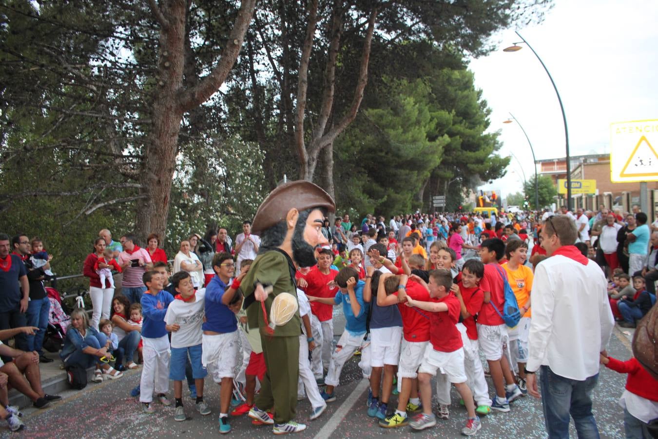 Las carrozas brillaron en Alfaro