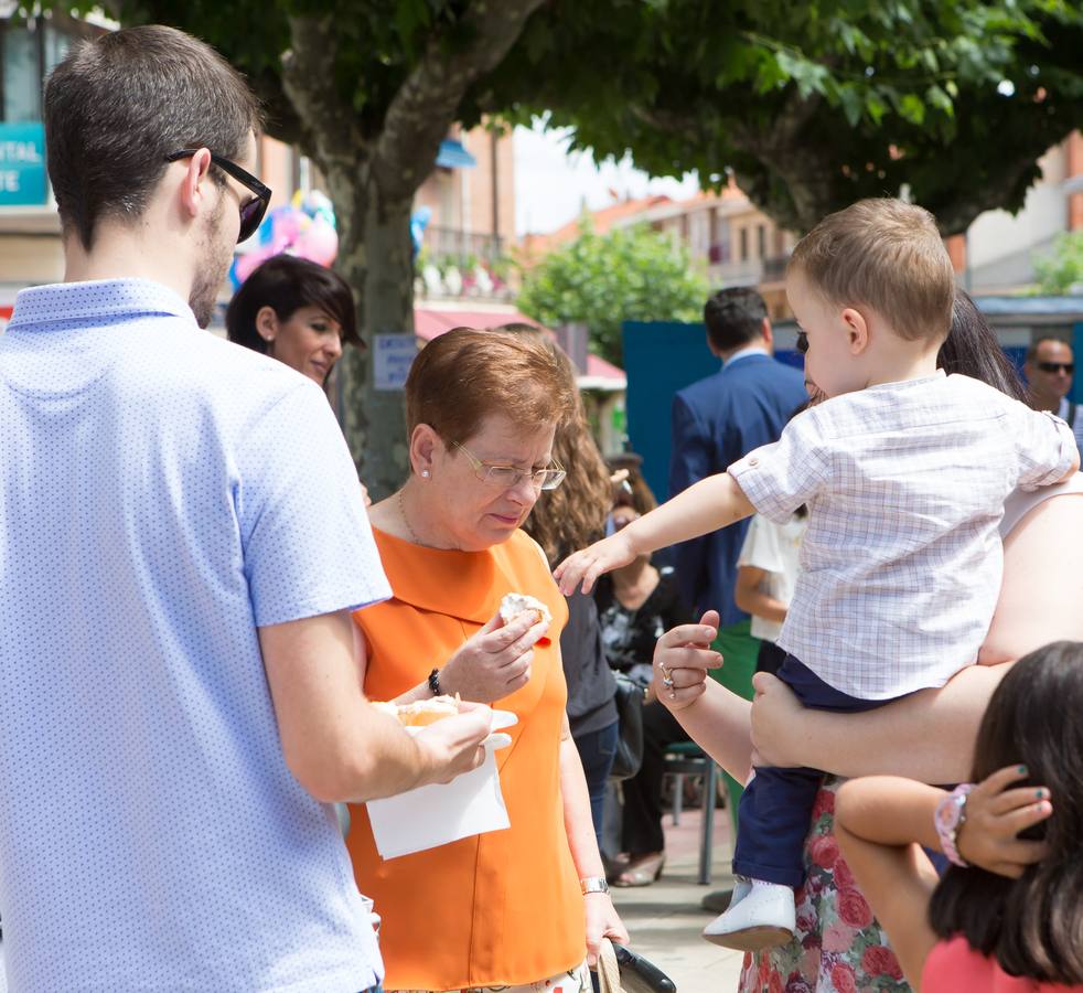 Procesión y degustaciones en Navarrete