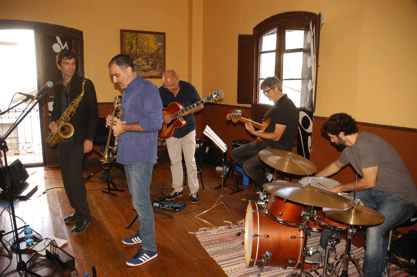 Munilla disfruta del jazz