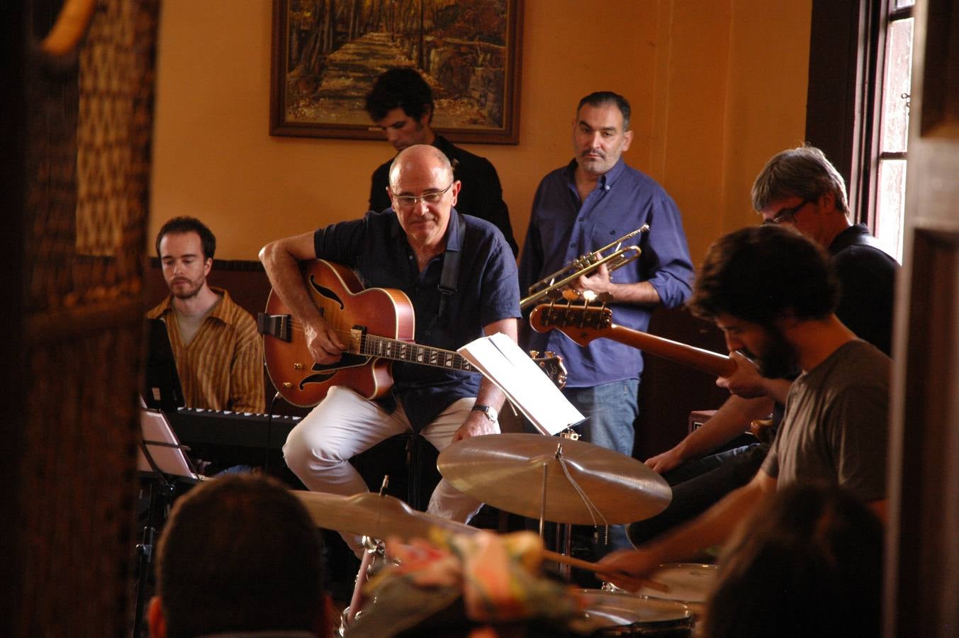 Munilla disfruta del jazz