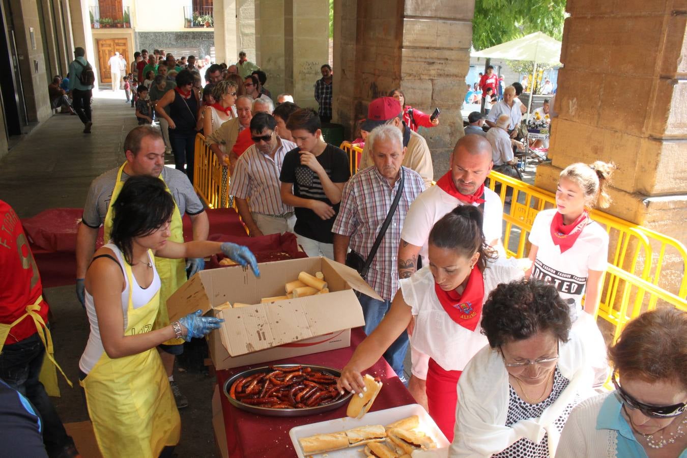 Los mayores centran el cuatro día de fiestas de Alfaro