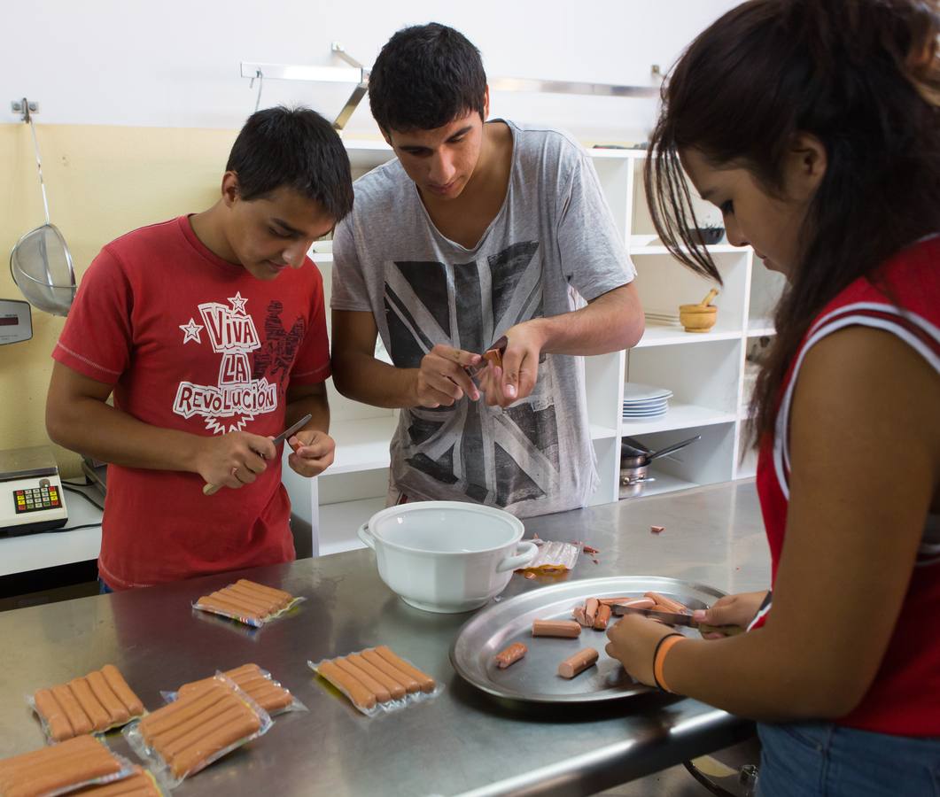 Taller de cocina infantil de APIR