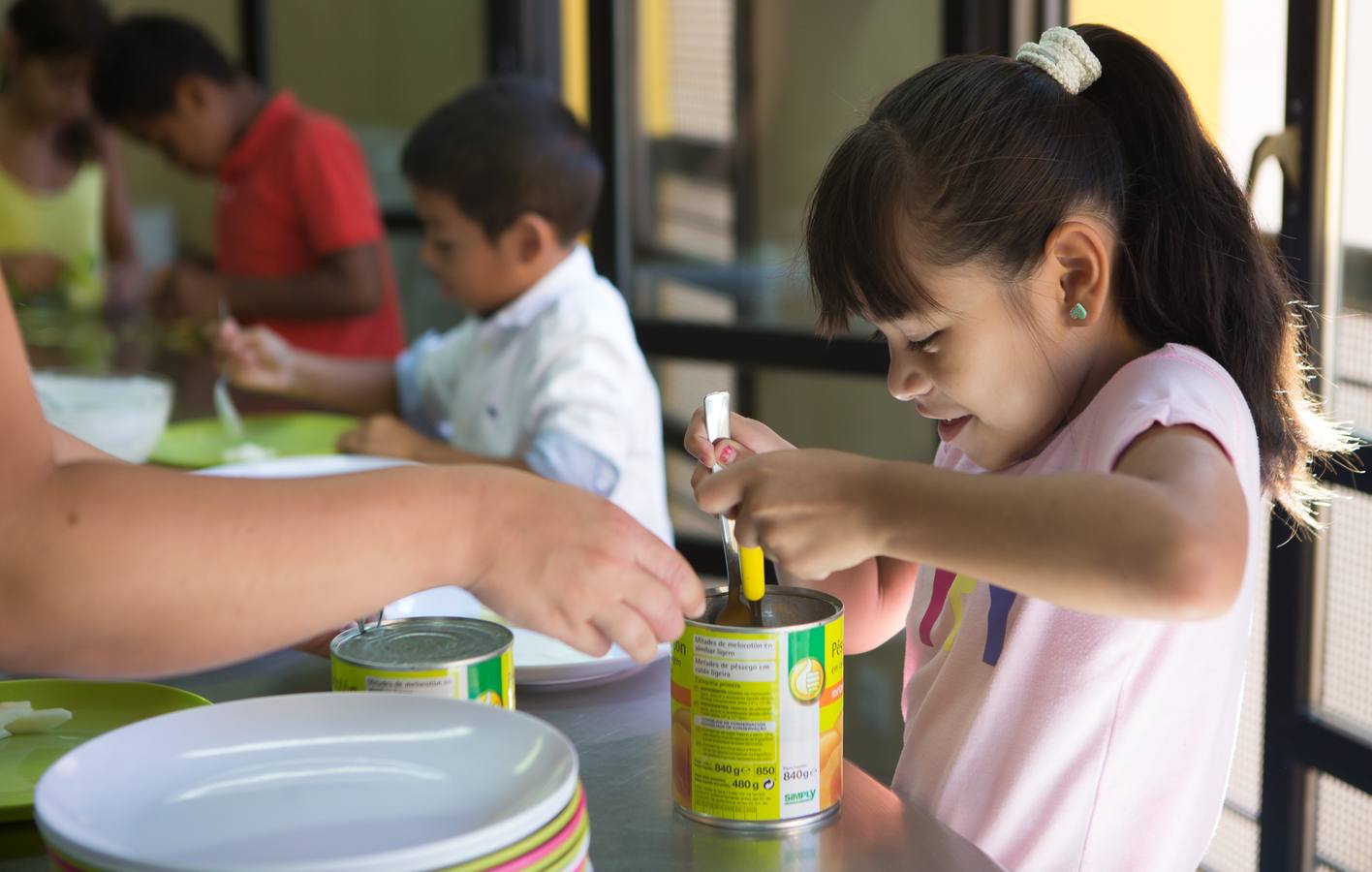 Taller de cocina infantil de APIR