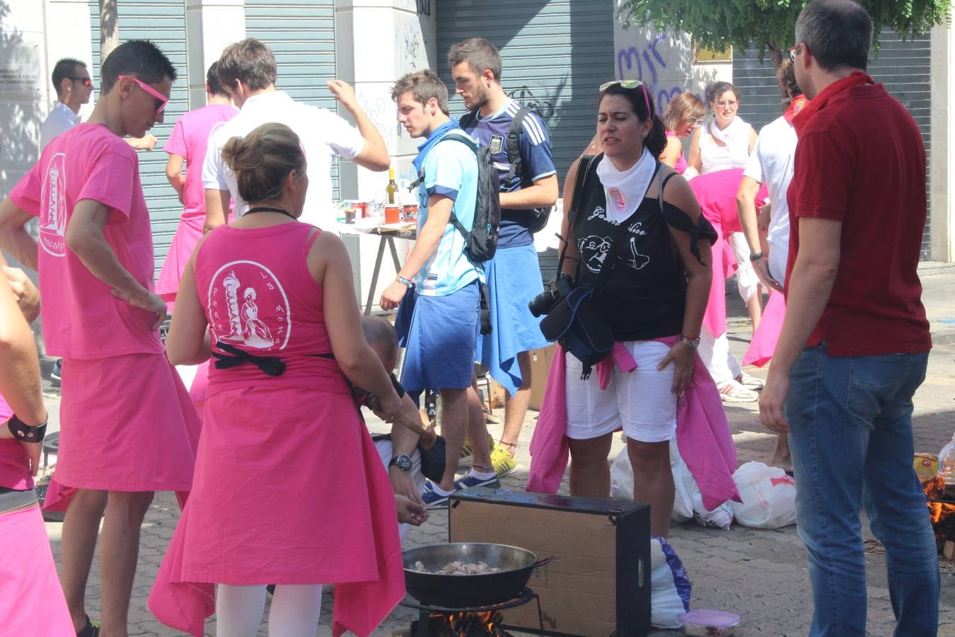 Calahorra repone fuerzas con las degustaciones