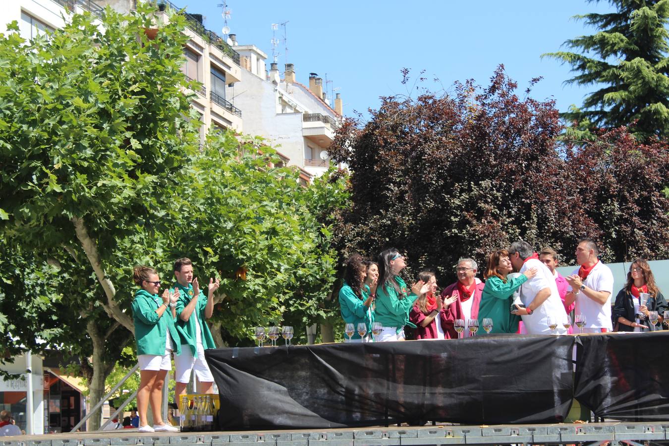 Calahorra repone fuerzas con las degustaciones