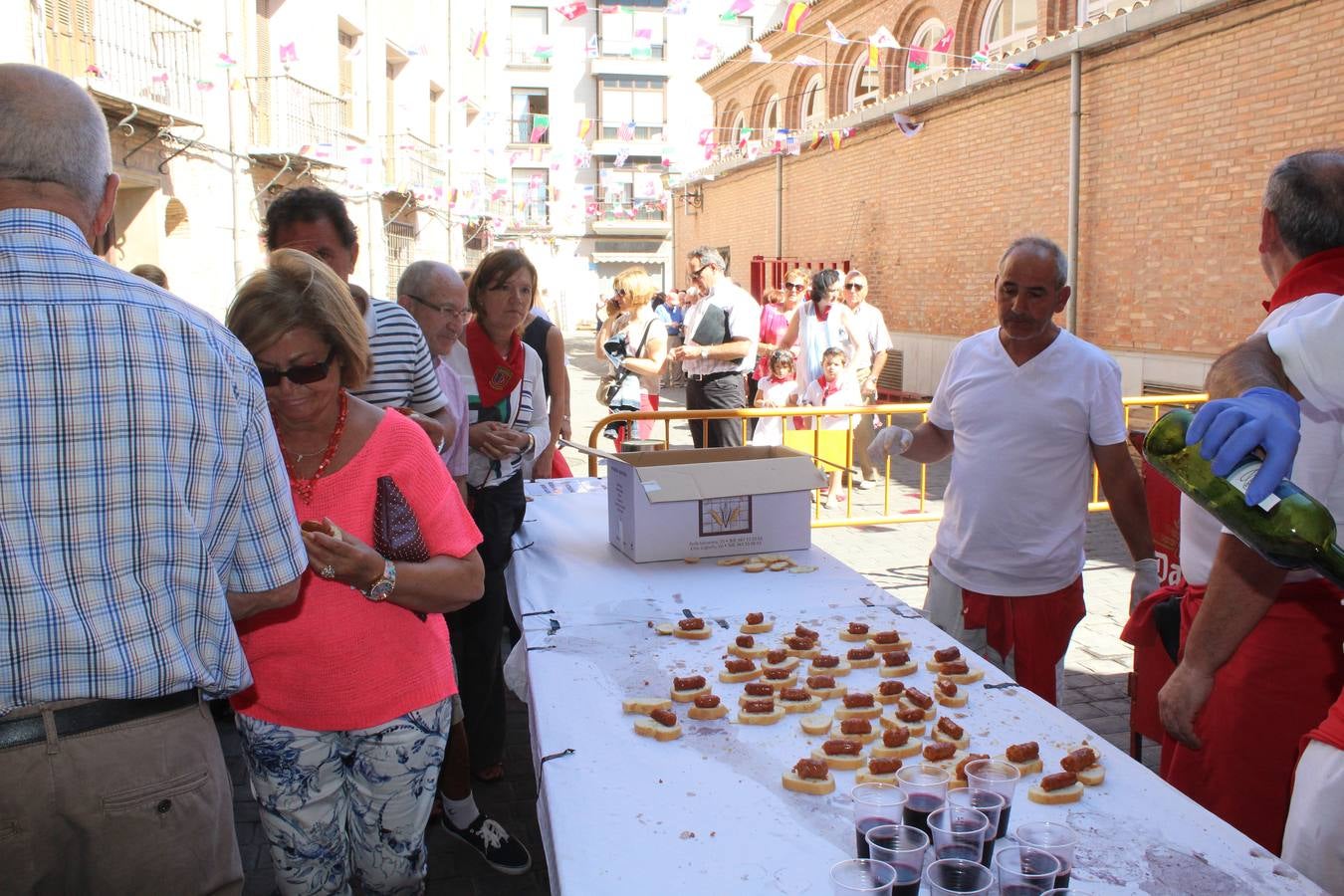 Calahorra repone fuerzas con las degustaciones