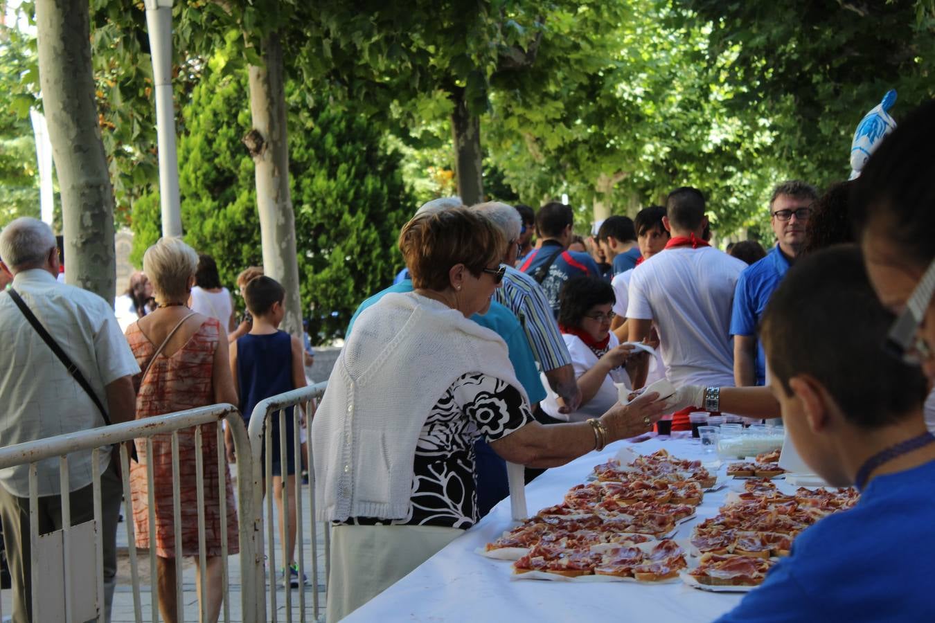 Calahorra repone fuerzas con las degustaciones