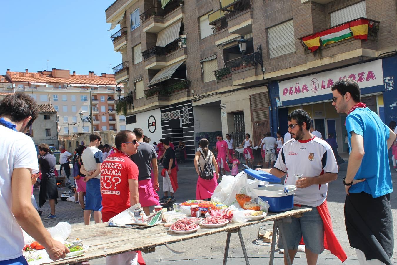 Calahorra repone fuerzas con las degustaciones