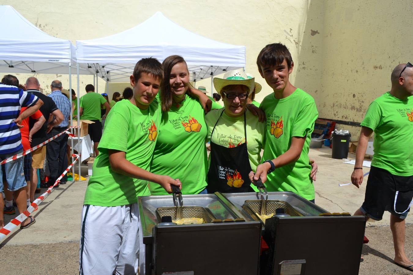 Festival de la patata a la brava en Villar de Torre