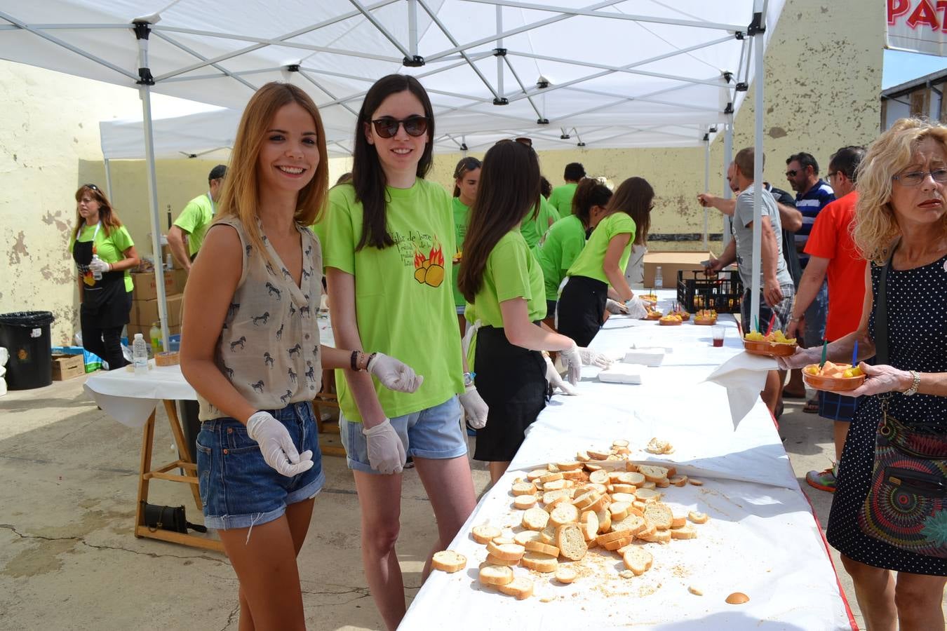 Festival de la patata a la brava en Villar de Torre