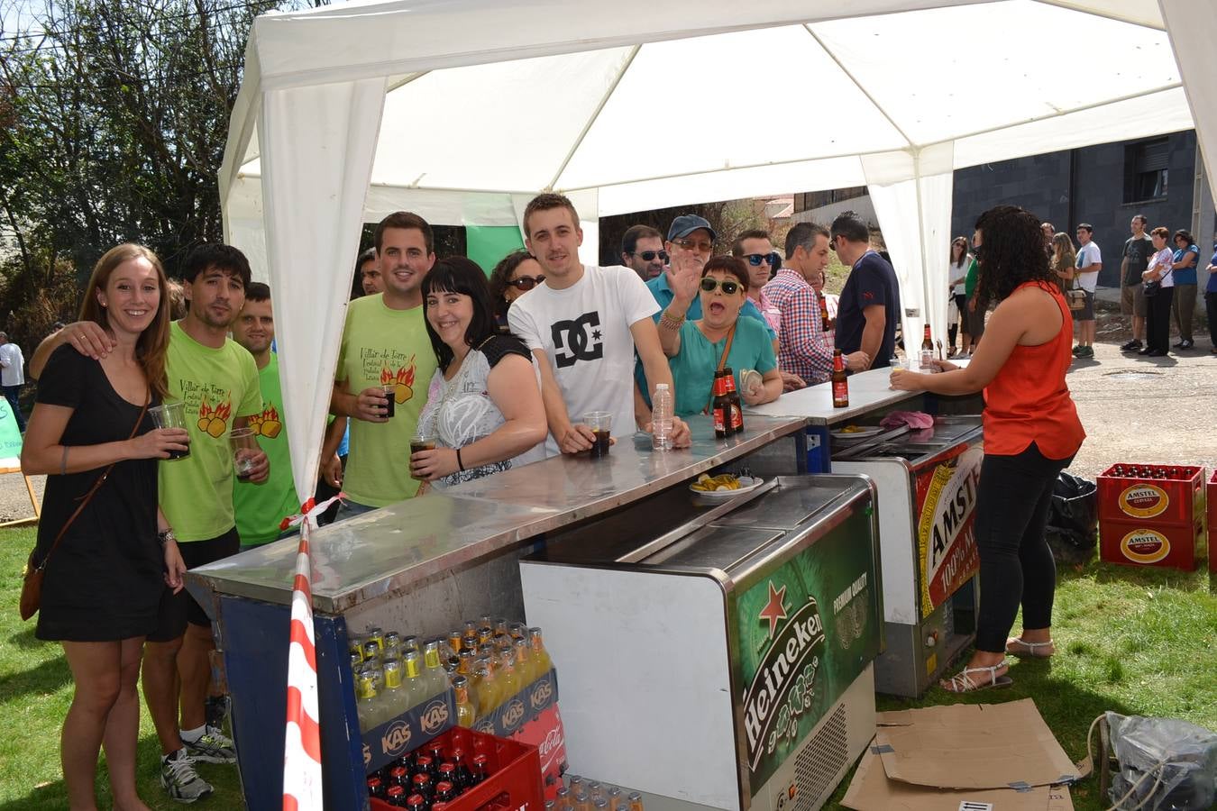 Festival de la patata a la brava en Villar de Torre