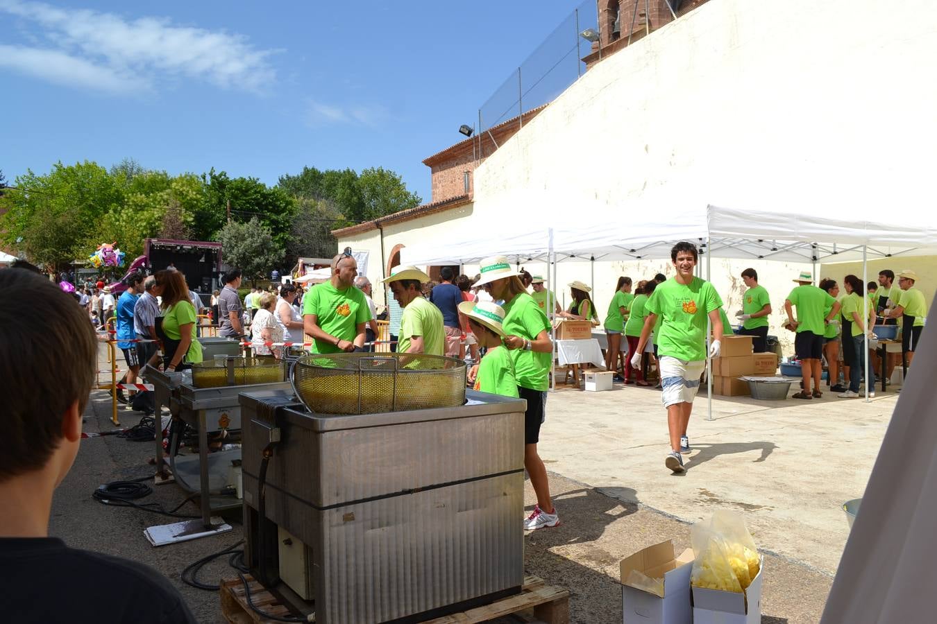 Festival de la patata a la brava en Villar de Torre