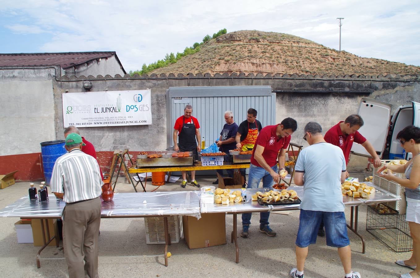 Alberite abre su barrio de las bodegas